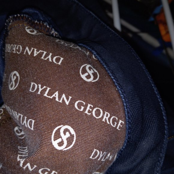 Dylan George Denim Jeans, size 6/8, Dark Wash, Flare - Picture 2 of 5